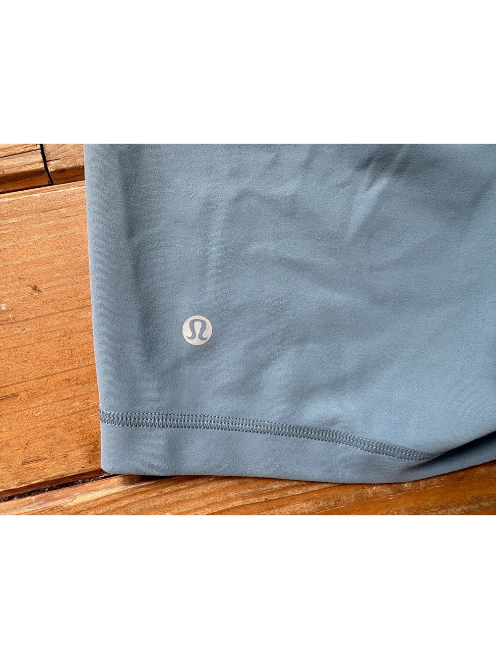 Lululemon Align High Rise 6” Shorts Blue Gray Size 10 - Picture 3 of 6